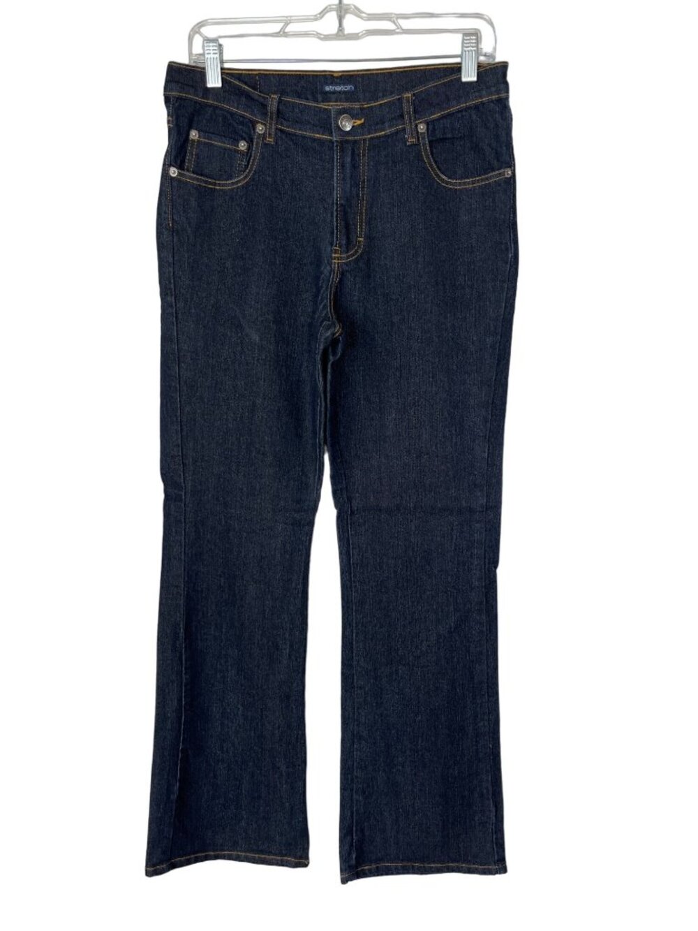 Jordache Jeans Womens Size 9 Stretch Dark‎ Wash Flared Leg Casual